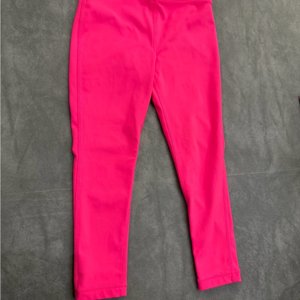 Lilly Pulitzer Hot Pink Kids Leggings